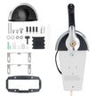 VEVOR Boat Throttle Control, 8M0059686 Top-Mounted Outboard Remote Control Box for Mercury PT 2-Stroke, Marine Throttle Control Gear Box with Power Trim Switch