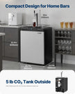 VEVOR Beer Kegerator Draft Beer Dispenser Full Size Keg Refrigerator Single Tap