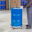 VEVOR 2PCS 55 Gallon Heavy Duty Drum Dolly, 1000 lbs Load Capacity, Barrel Dolly Cart Drum Caddy, Non Tipping Hand Truck Capacity Dollies with Steel Frame 4 Swivel Casters Wheel, for Drum Handling