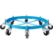 VEVOR 55 Gallon Heavy Duty Drum Dolly, 2000lbs Load Capacity, Barrel Dolly Cart Drum Caddy, Non Tipping Hand Truck Capacity Dollies with Steel Frame 8 Swivel Casters Wheel, for Warehouse Drum Handling