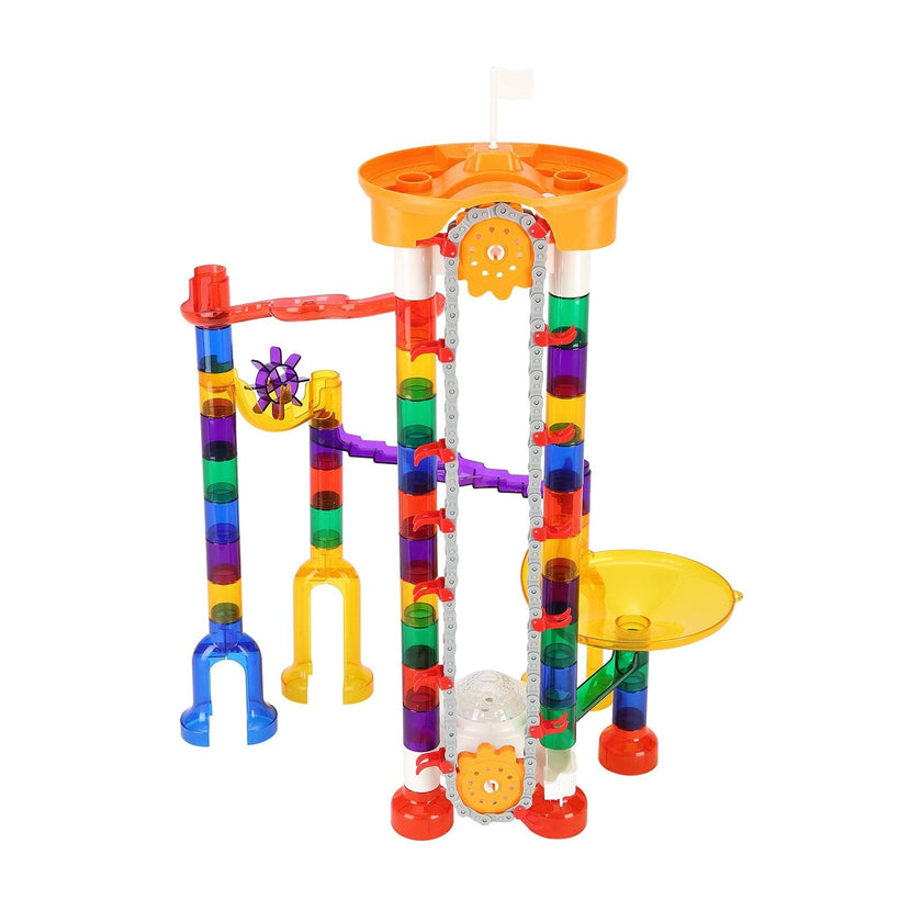 VEVOR Marble Run Set 153 PCS with Motorized Elevator Educational Gift for Kids