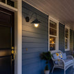 Solar Outdoor Barn Light 2-Pack – Gooseneck Wall Sconce with Motion Sensor, Waterproof Farmhouse Exterior Lighting