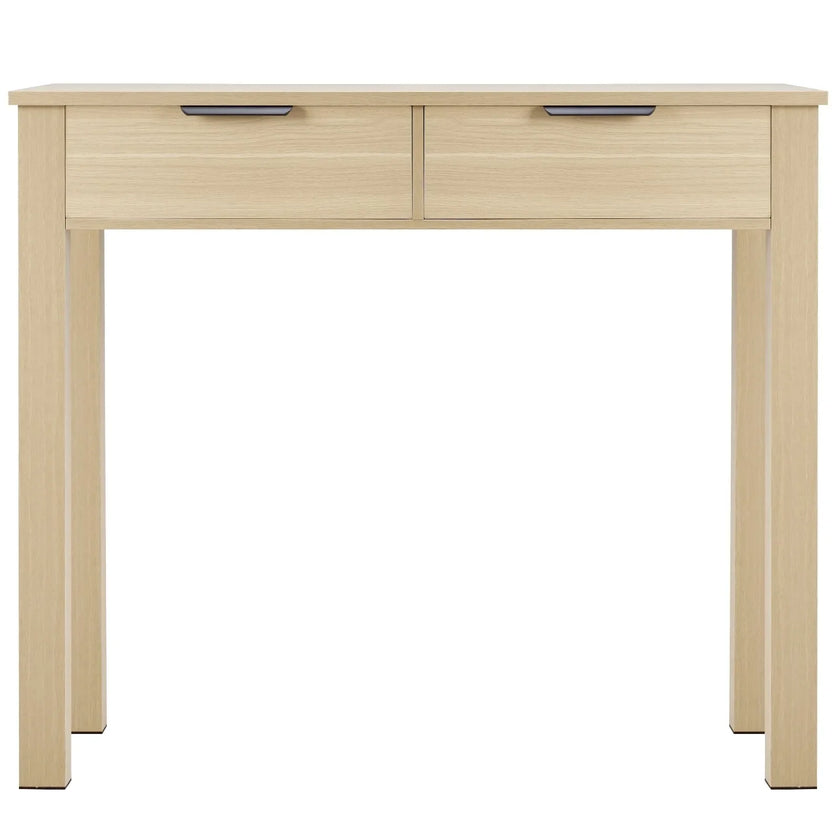 VEVOR Small Desk with Drawer Kids Desk for Bedroom Simple Study Table Light Wood