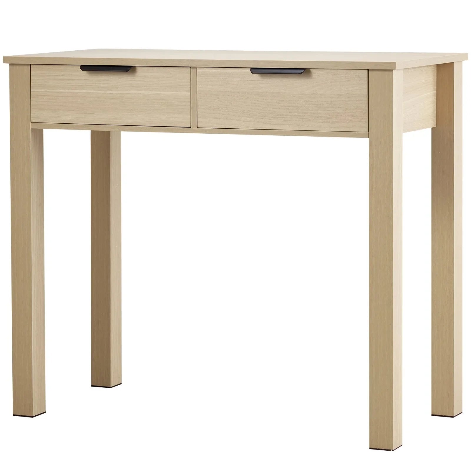 VEVOR Small Desk with Drawer Kids Desk for Bedroom Simple Study Table Light Wood