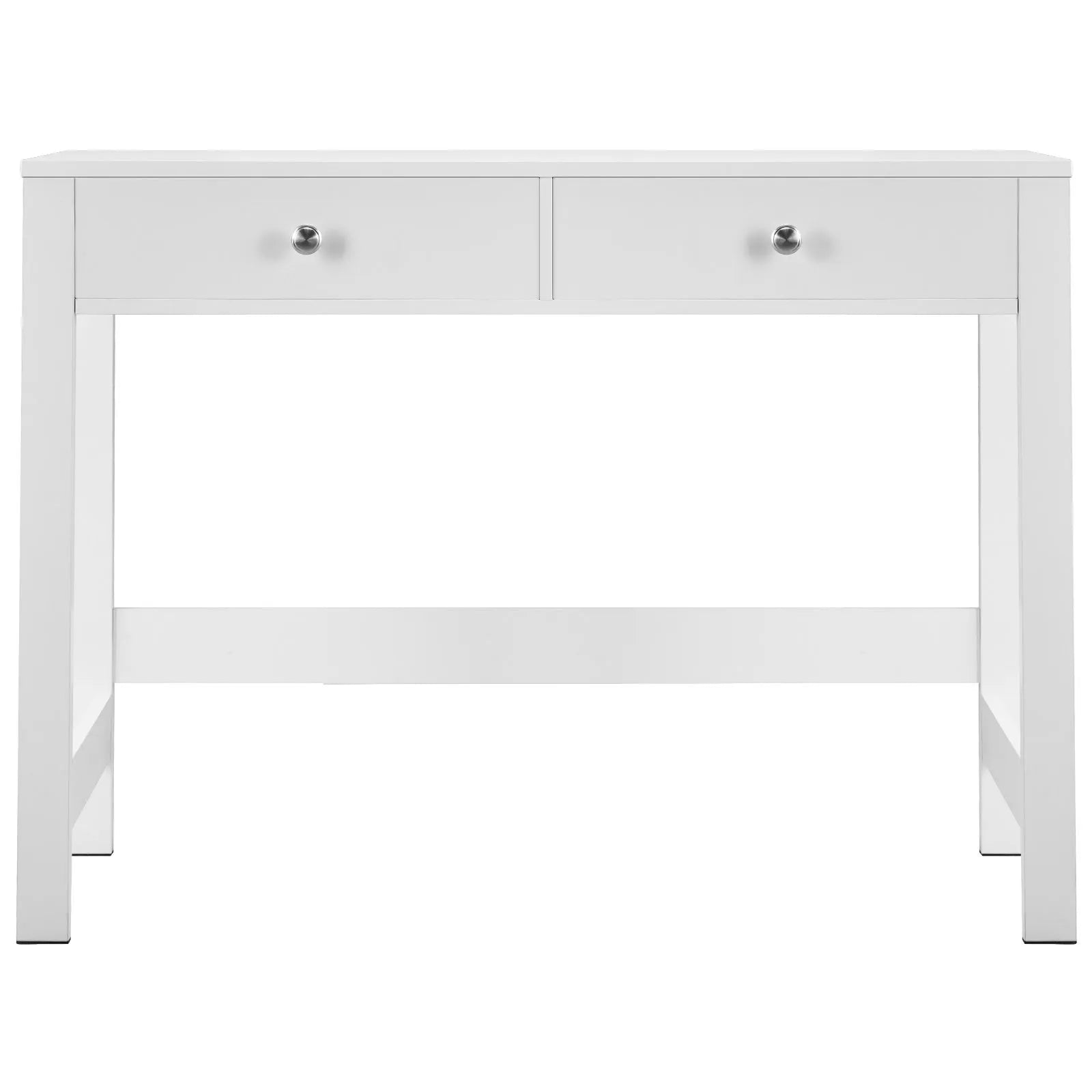 VEVOR Small Desk with Drawers Kids Desk for Bedroom Simple Study Table White
