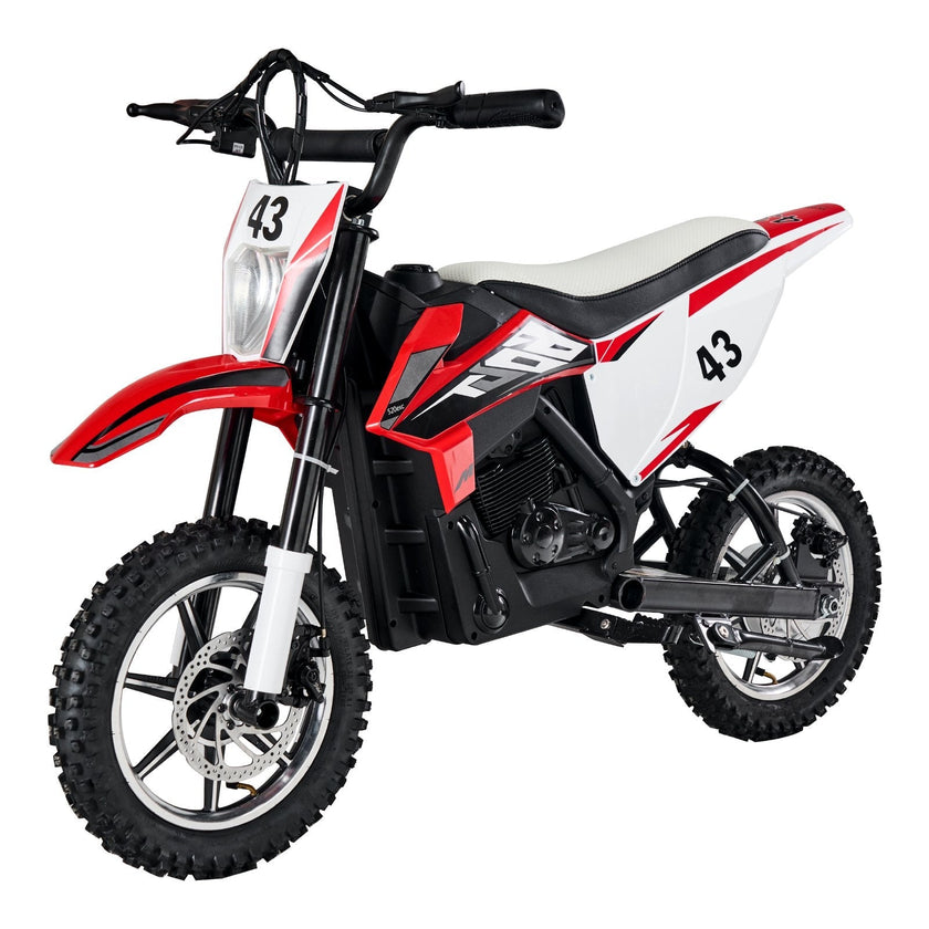 VEVOR Kids Ride on Motorcycle 36V Electric Motorbike with LED for Kids Aged 14+