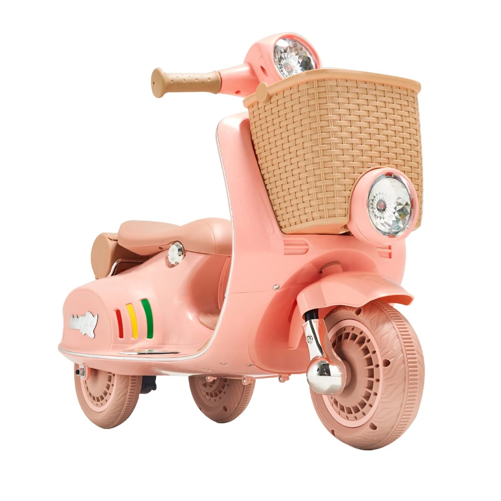 VEVOR Kids Ride on Motorcycle 6V Electric Motor Trike with LED for Kids Aged 3+
