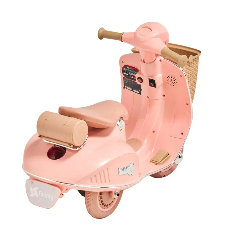 VEVOR Kids Ride on Motorcycle 12V Electric Motor Trike with LED for Kids Aged 3+