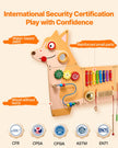 VEVOR Puppy Activity Wall Busy Board Panels 12 Activities Sensory Wall Panel