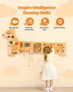 VEVOR Puppy Activity Wall Busy Board Panels 12 Activities Sensory Wall Panel