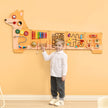 VEVOR Puppy Activity Wall Busy Board Panels 12 Activities Sensory Wall Panel