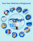 VEVOR Orca Activity Wall Busy Board Panels 12 Activities Sensory Wall Panel