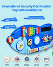 VEVOR Orca Activity Wall Busy Board Panels 12 Activities Sensory Wall Panel