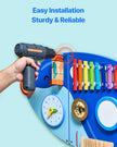 VEVOR Orca Activity Wall Busy Board Panels 12 Activities Sensory Wall Panel