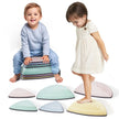 VEVOR Kids Balance Stepping Stones Sensory Obstacle Course 6 PCS Outdoor Indoor