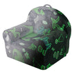 VEVOR Toddler Chair Glow in the Dark Plush Baby Chair Playroom Furniture Grey