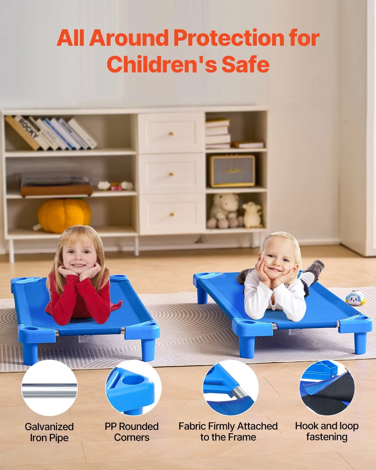 VEVOR Stackable Kiddie Cot 52