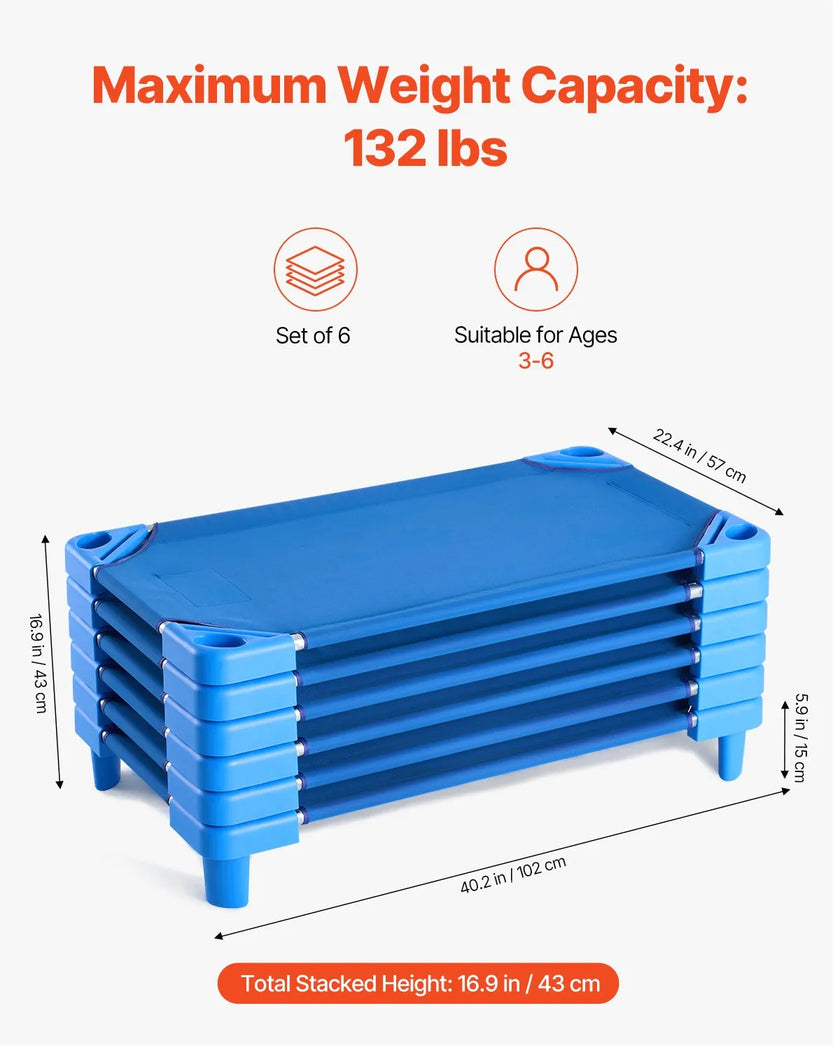 VEVOR Stackable Kiddie Cot 42