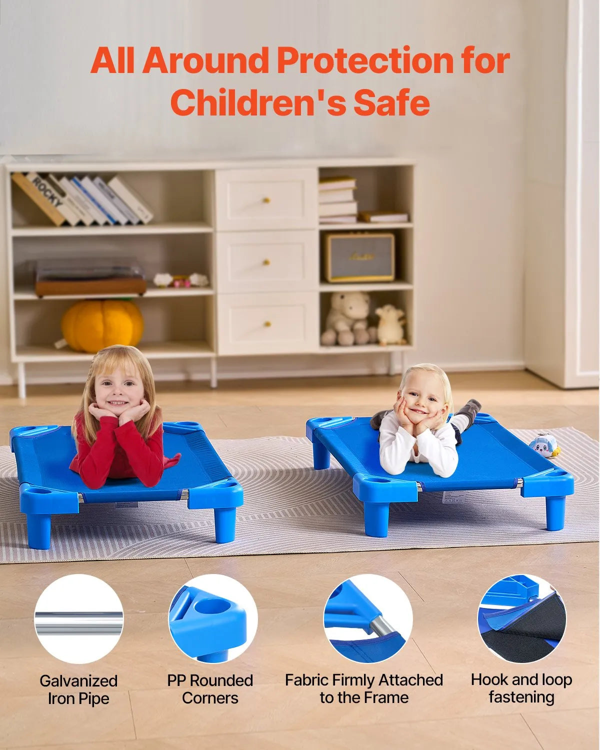 VEVOR Stackable Kiddie Cot 42