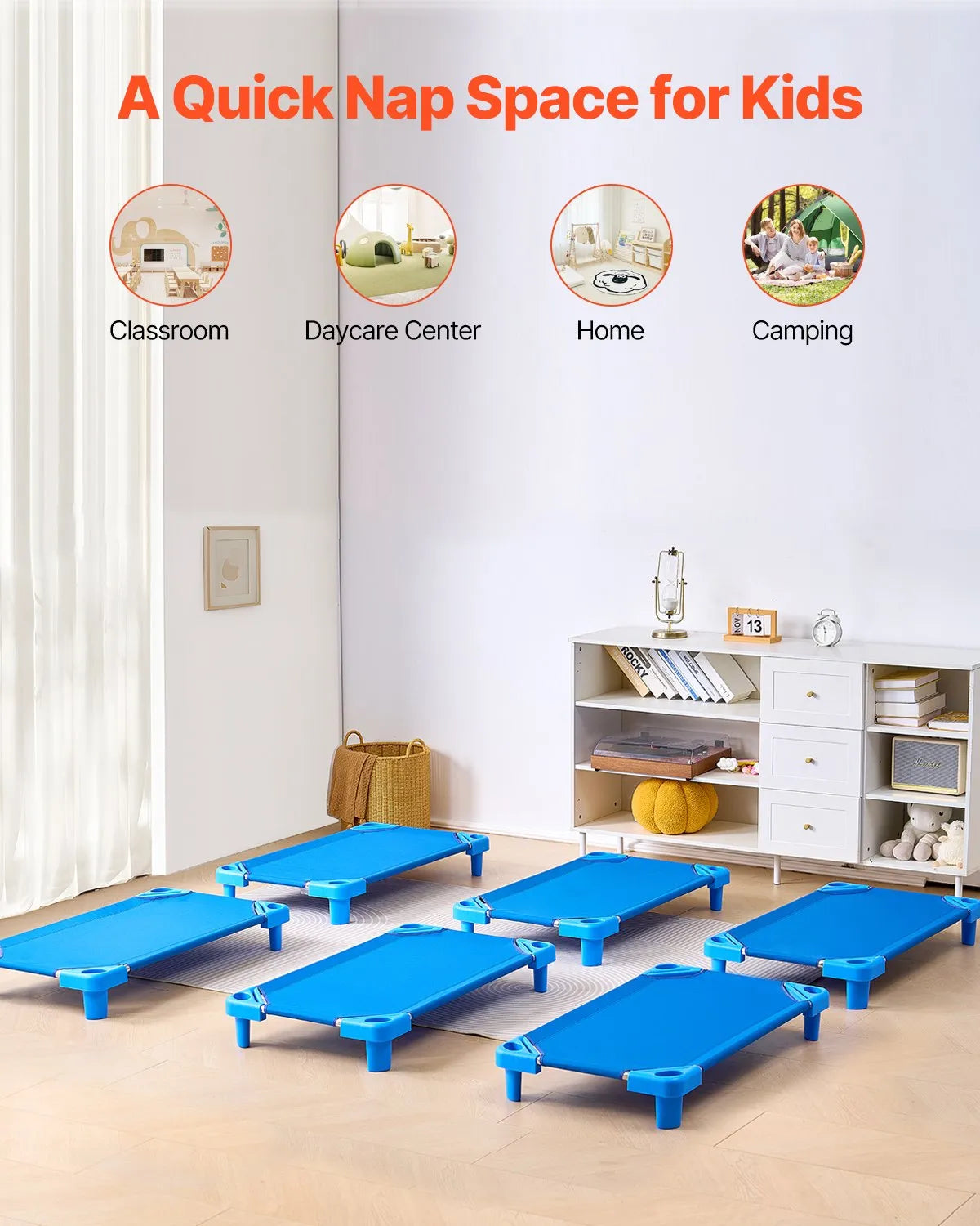 VEVOR Stackable Kiddie Cot 42