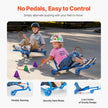 VEVOR Ride on Scooter Powered by Zig-Zag Motion Drift Cart for Kids Ages 4+