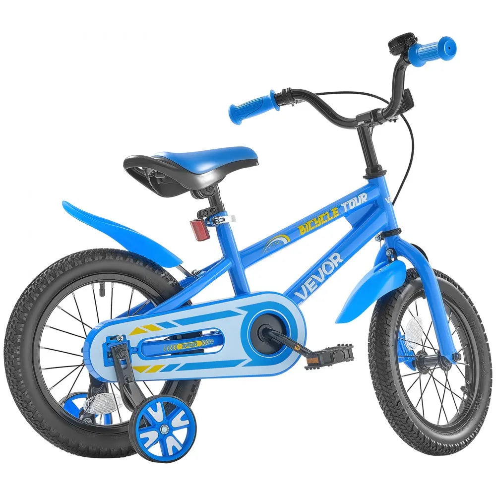 VEVOR Kids Bike 14 Inches BMX Style Children Bicycle for Boys & Girls Aged 3-6