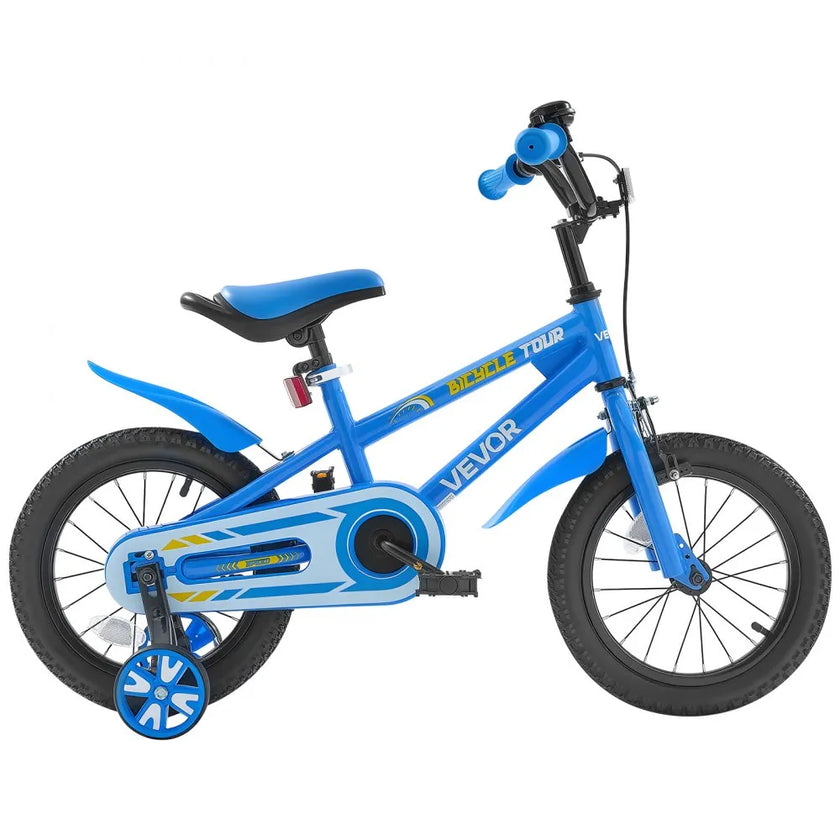 VEVOR Kids Bike 14 Inches BMX Style Children Bicycle for Boys & Girls Aged 3-6