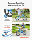 VEVOR Kids Bike 18 Inches BMX Style Children Bicycle for Boys & Girls Aged 5-10