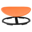VEVOR Kids Swivel Chair, 220 lbs Capacity, Sensory Spinning Chair, Autistic Kids Sensory Toy Seat with Non-Slip Metal Base, Round Shape Toddler Sit & Spin Seat for Coordination Balance Focus, Orange