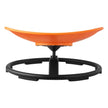VEVOR Kids Swivel Chair, 220 lbs Capacity, Sensory Spinning Chair, Autistic Kids Sensory Toy Seat with Non-Slip Metal Base, Round Shape Toddler Sit & Spin Seat for Coordination Balance Focus, Orange