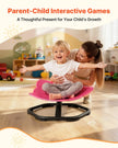 VEVOR Kids Swivel Chair, 220 lbs Capacity, Elephant Shape Sensory Spinning Chair, Autistic Kids Sensory Toy Seat with Non-Slip Metal Base, Toddler Sit & Spin Seat for Coordination Balance Focus, Red