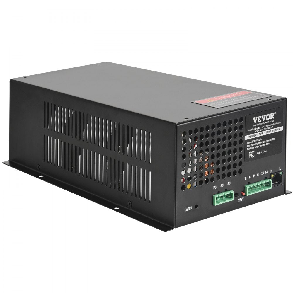 VEVOR CO2 Laser Power Supply for 150W Laser Tube Laser Engravers and Cutters