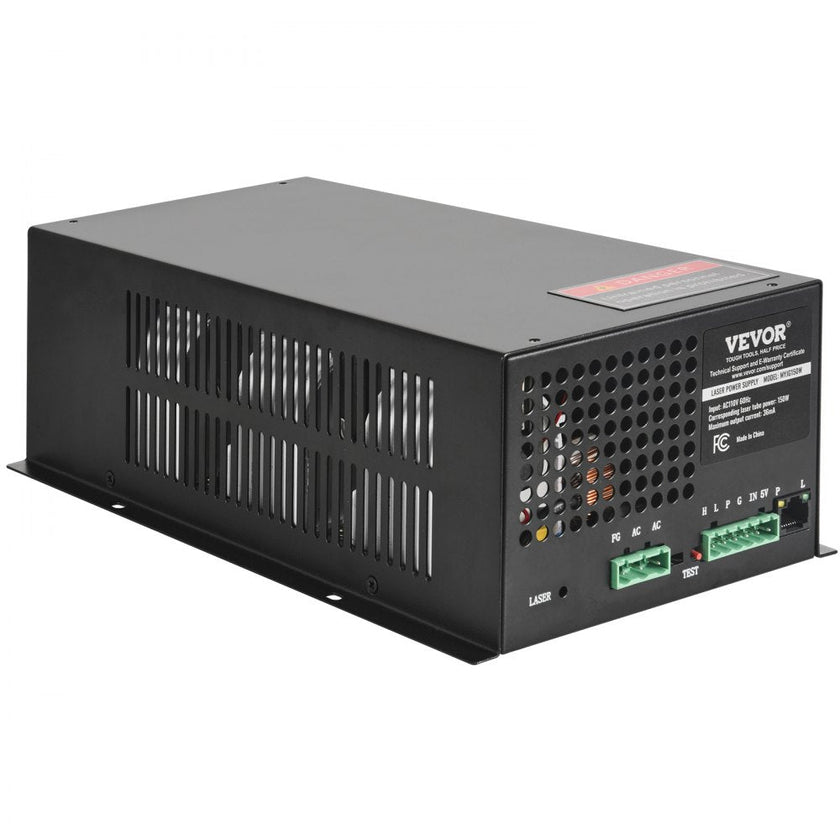 VEVOR CO2 Laser Power Supply for 150W Laser Tube Laser Engravers and Cutters