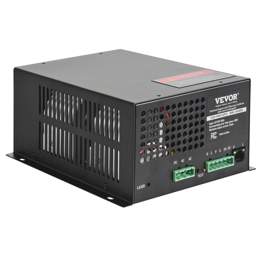 VEVOR CO2 Laser Power Supply for 60W Laser Tube Laser Engravers and Cutters