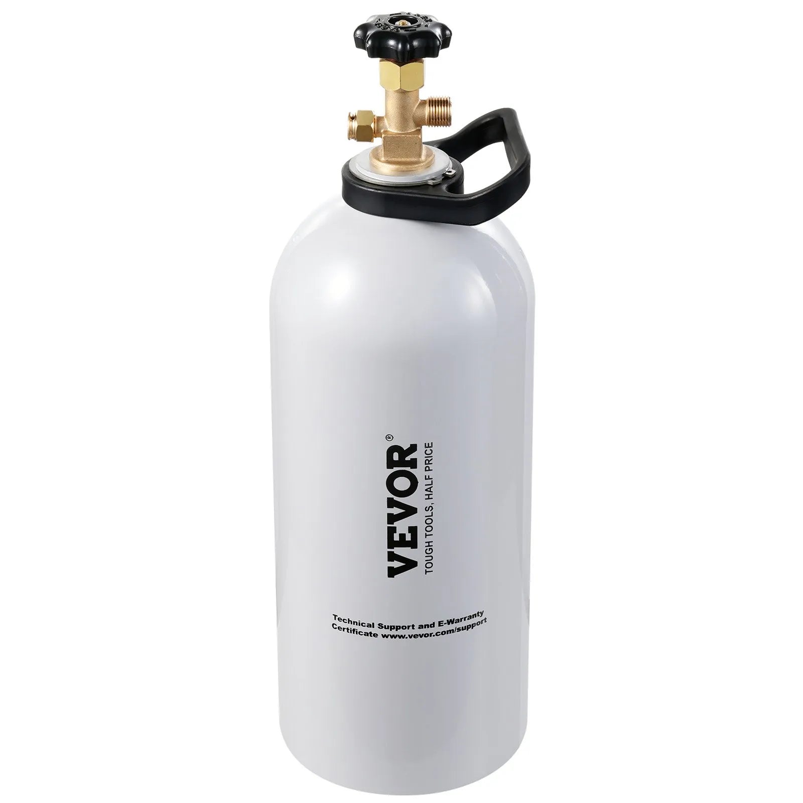 VEVOR CO2 Tank 10 lbs Aluminum Alloy Cylinder with CGA320 Valve DOT Approved