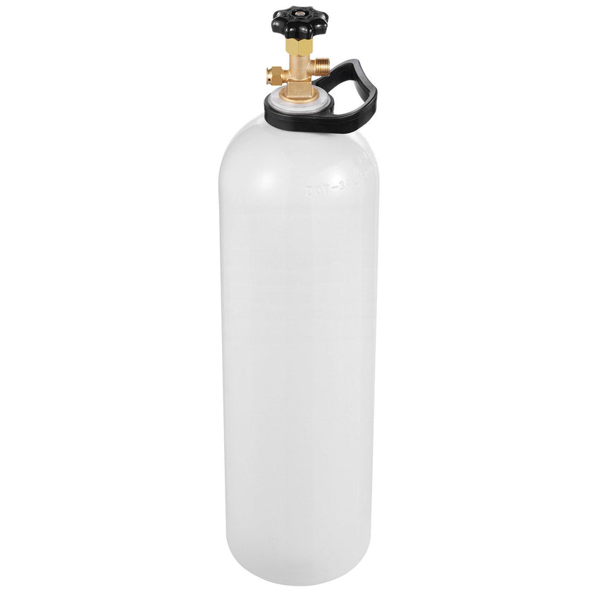 VEVOR CO2 Tank 15 lbs Aluminum Alloy Cylinder with CGA320 Valve DOT Approved