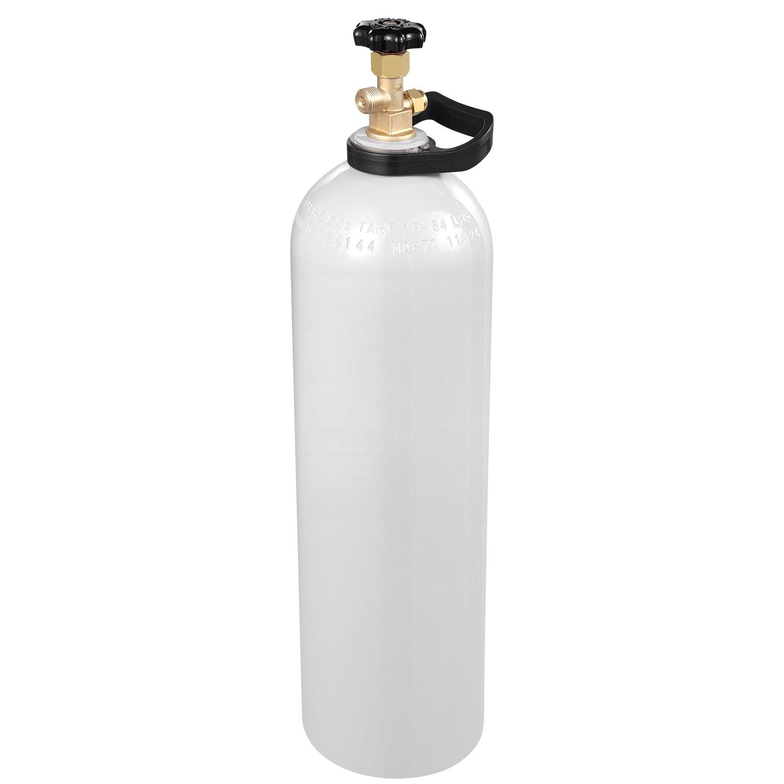 VEVOR CO2 Tank 15 lbs Aluminum Alloy Cylinder with CGA320 Valve DOT Approved