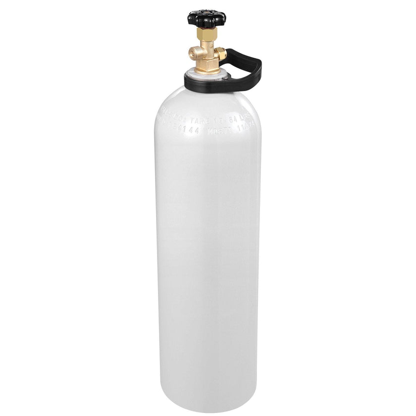 VEVOR CO2 Tank 15 lbs Aluminum Alloy Cylinder with CGA320 Valve DOT Approved
