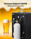 VEVOR CO2 Tank 20 lbs New Aluminum Alloy Cylinder with Siphon Tube DOT Approved