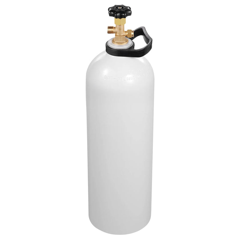 VEVOR CO2 Tank 20 lbs New Aluminum Alloy Cylinder with Siphon Tube DOT Approved