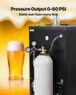 VEVOR CO2 Tank 20 lbs Aluminum Alloy Cylinder with CGA320 Valve for Draft Beer