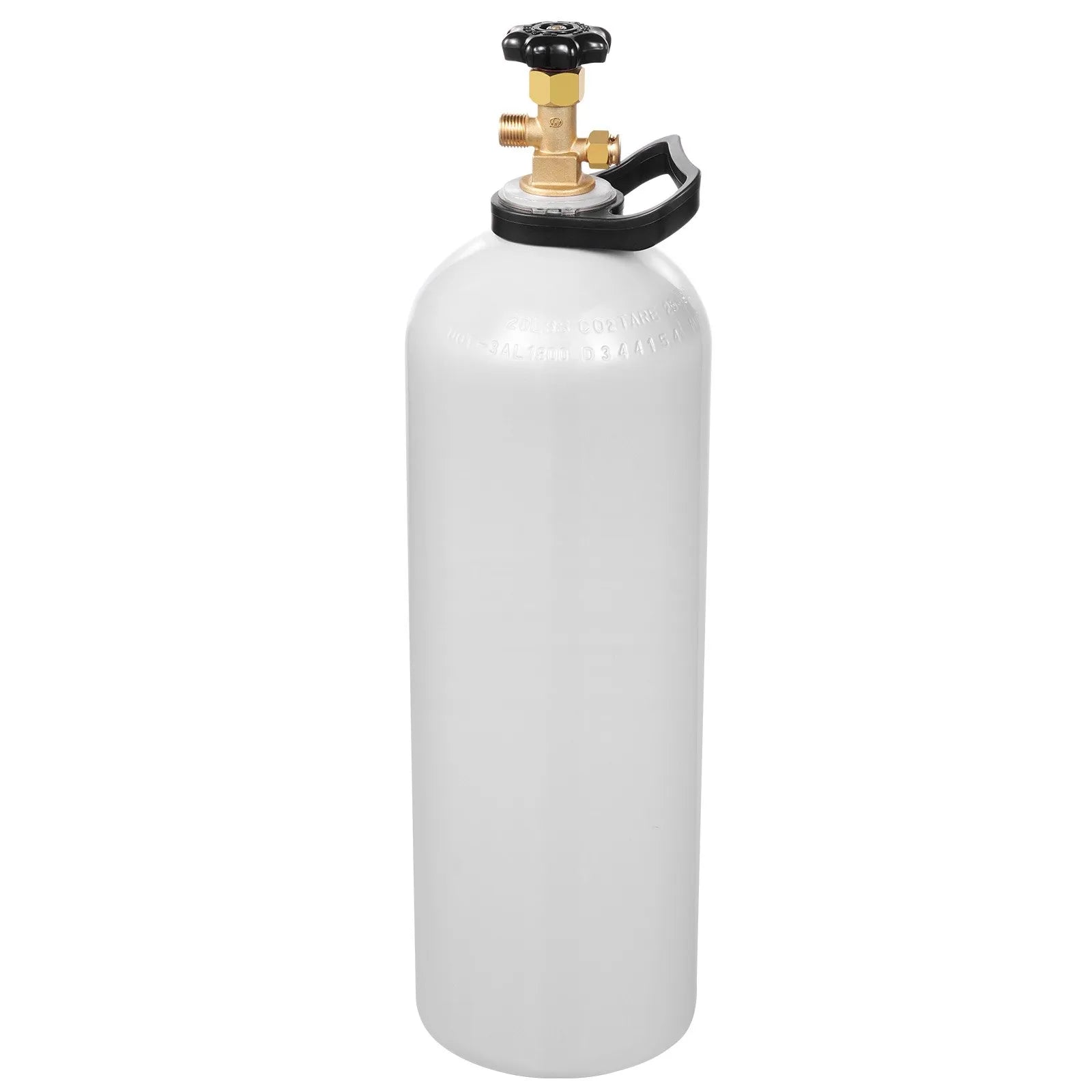 VEVOR CO2 Tank 20 lbs Aluminum Alloy Cylinder with CGA320 Valve for Draft Beer