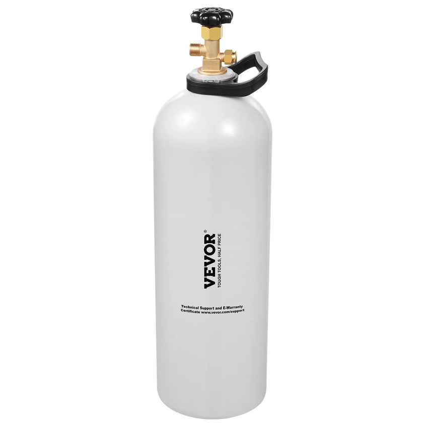 VEVOR CO2 Tank 20 lbs Aluminum Alloy Cylinder with CGA320 Valve for Draft Beer