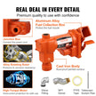 VEVOR Fuel Transfer Pump, 12V DC 20 GPM 1/4 HP, Gasoline Extractor Pump with Automatic Nozzle, Discharge Hose & Suction Pipe for Gasoline, Diesel, Kerosene, Ethanol & Methanol Blends, and Biodiesel