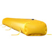 VEVOR Flood Barrier, 24 ft Length x 12 in Height, Reusable PVC Water Diversion Tubes, Lightweight Hydro Barrier with Excellent Waterproof Effect Used for Doorways, Garages, Yellow