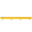 VEVOR Flood Barrier, 24 ft Length x 12 in Height, Reusable PVC Water Diversion Tubes, Lightweight Hydro Barrier with Excellent Waterproof Effect Used for Doorways, Garages, Yellow