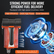 VEVOR Fuel Transfer Pump 12V 8 GPM 1/6 HP Diesel Pump with Auto Fuel Nozzle