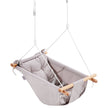 VEVOR Canvas Hammock Swing 3 Modes Baby Swing 5-Point Harness Indoor Outdoor