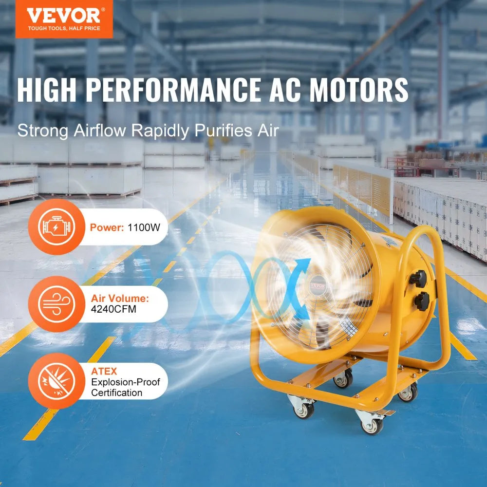 VEVOR Portable Ventilator, 16