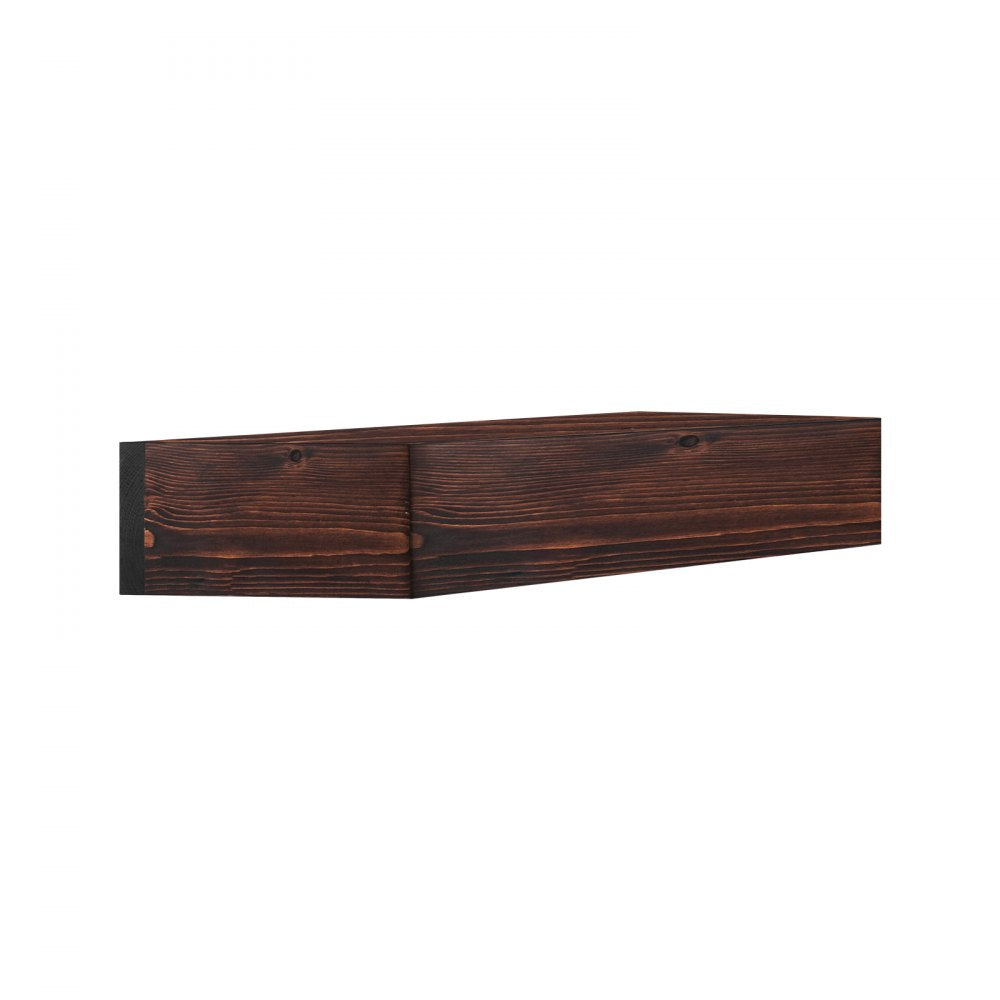VEVOR Fireplace Mantel Wood Shelf Floating Rustic Fireplace Mantel 48